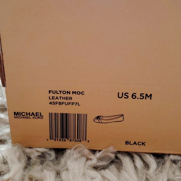 Re-listed: Michael Kors black and gold flats - Picture 7 of 8